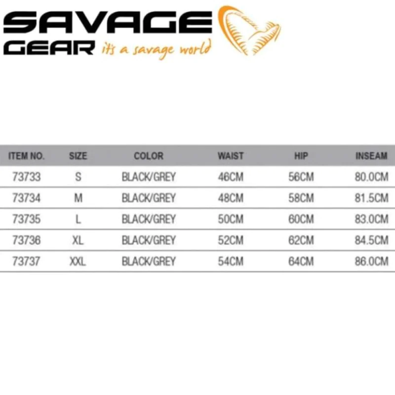 Гащеризон SAVAGE GEAR WP Performance Bib and Brace - Black and Grey