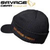 Зимна шапка с козирка SAVAGE GEAR Peak Beanie One Size - Rock Grey