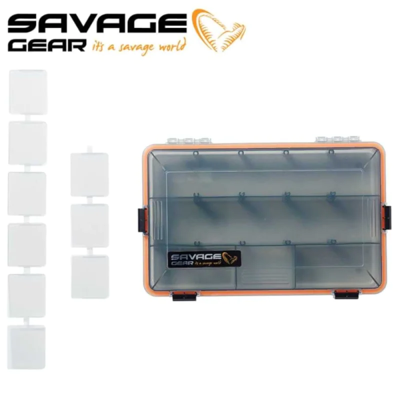 Кутия за примамки SAVAGE GEAR WP Lurebox 4B Smoke