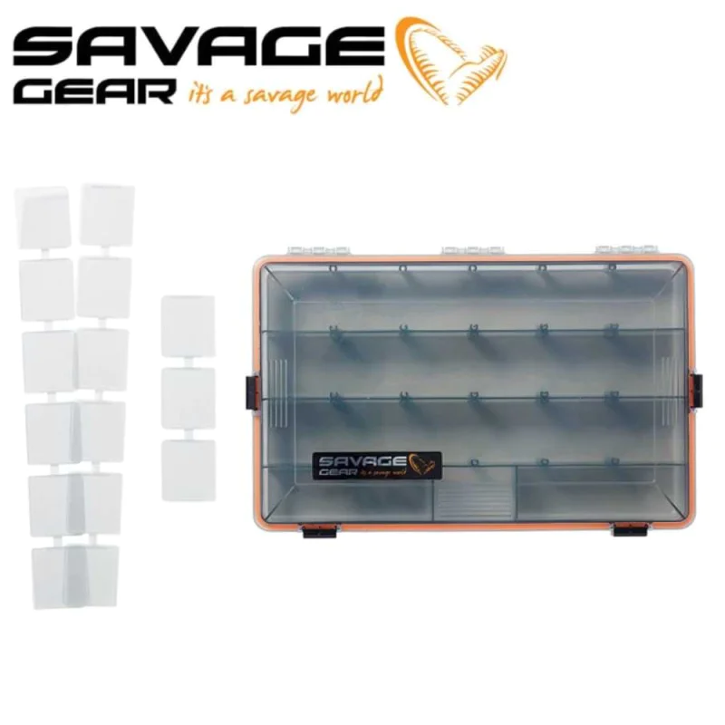 Кутия за примамки SAVAGE GEAR WP Lurebox 6B Smoke
