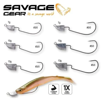 Джиг глава SAVAGE GEAR Swim EWG Jighead 13g 3pcs