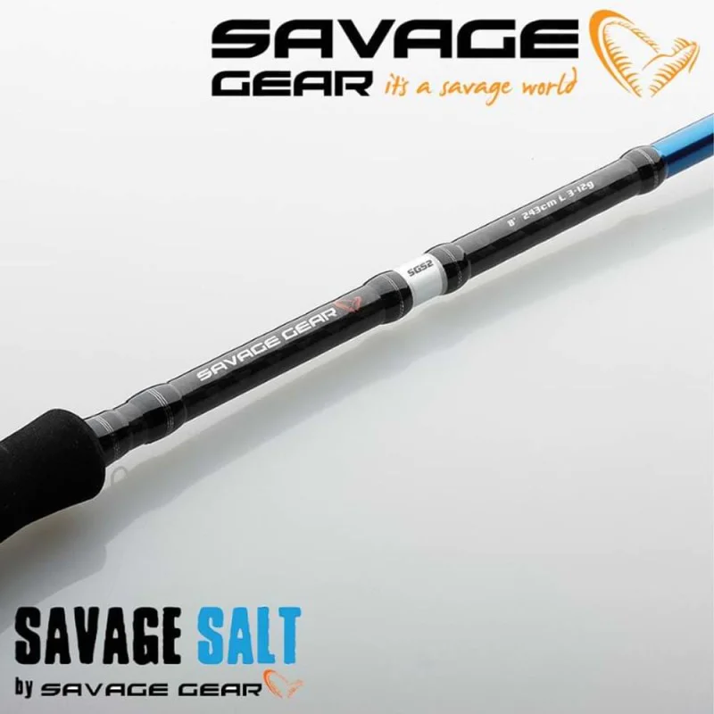 Спининг въдица SAVAGE GEAR SGS2 Light Game 243cm F 3-12g L