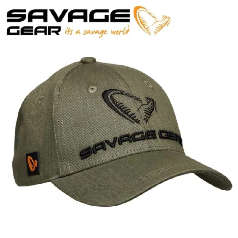 Шапка SAVAGE GEAR Catch Cap Olive Green Melange