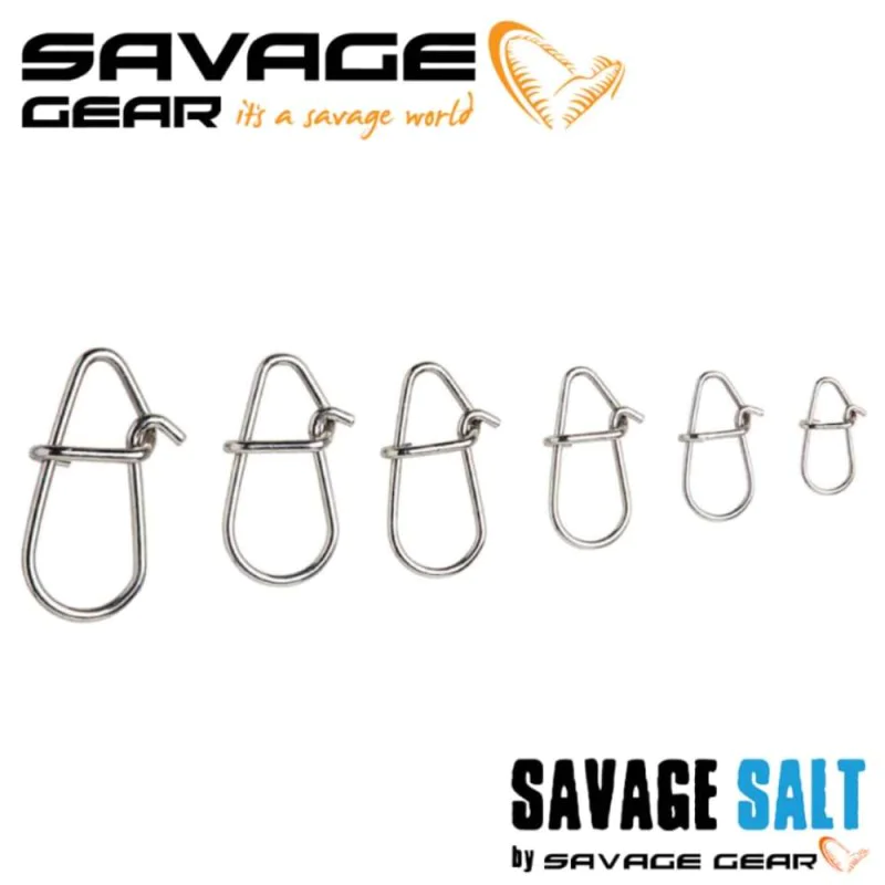 Карабинки SAVAGE GEAR Salt Round Snaps
