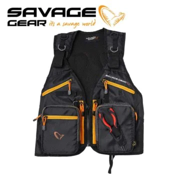 Елек SAVAGE GEAR Pro-Tact Spinning Vest One Size - Black