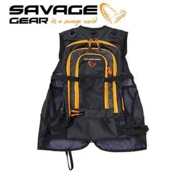 Елек SAVAGE GEAR Pro-Tact Spinning Vest One Size - Black