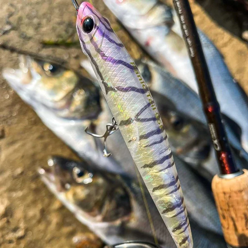 Воблер SEA BUZZ Panic Tail 95F Shrimp 8.5g