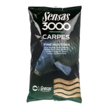 Захранка SENSAS 3000 Carpes et Gros Poissons Fine Mouture 1kg
