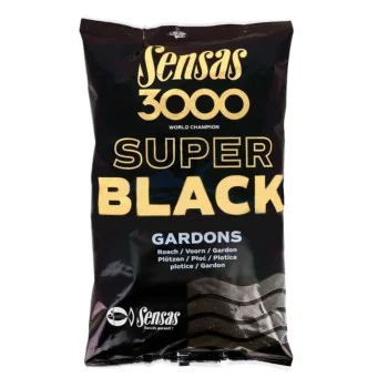 Захранка SENSAS 3000 Super Black Gardons 1kg