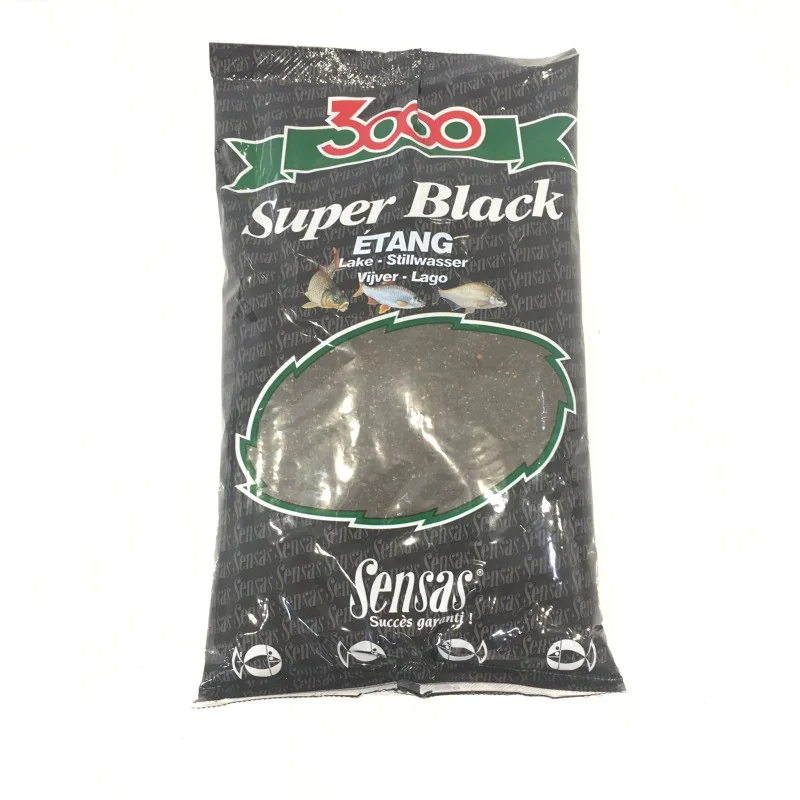 Захранка SENSAS 3000 Super Black Etang 1kg