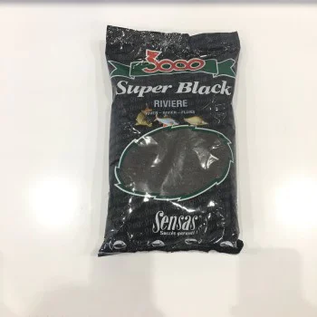 Захранка SENSAS 3000 Super Black Riviere 1kg