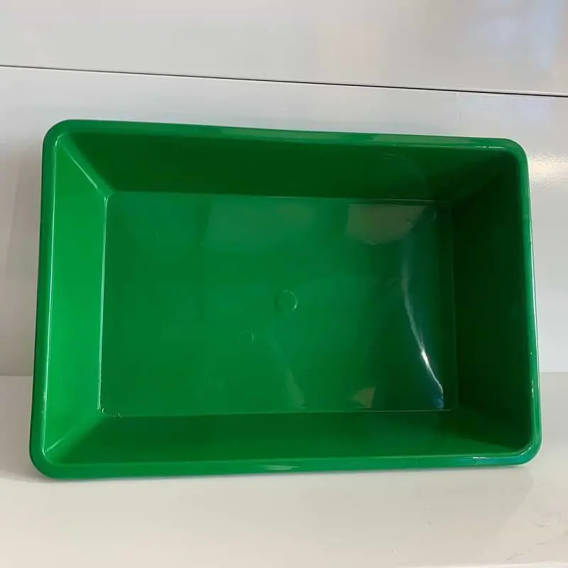 Леген SENSAS Rectangular Caster and Maggot Tray