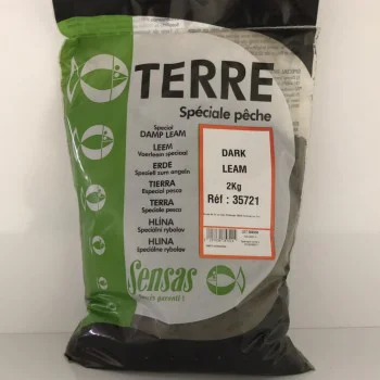 Глина за риболов SENSAS Dark Leam 2kg