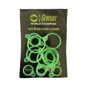 Аксесоар SENSAS Special Rig Keeper Elastics 15 Pcs