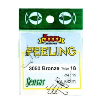 Куки единични SENSAS Hooks 3050 BZ