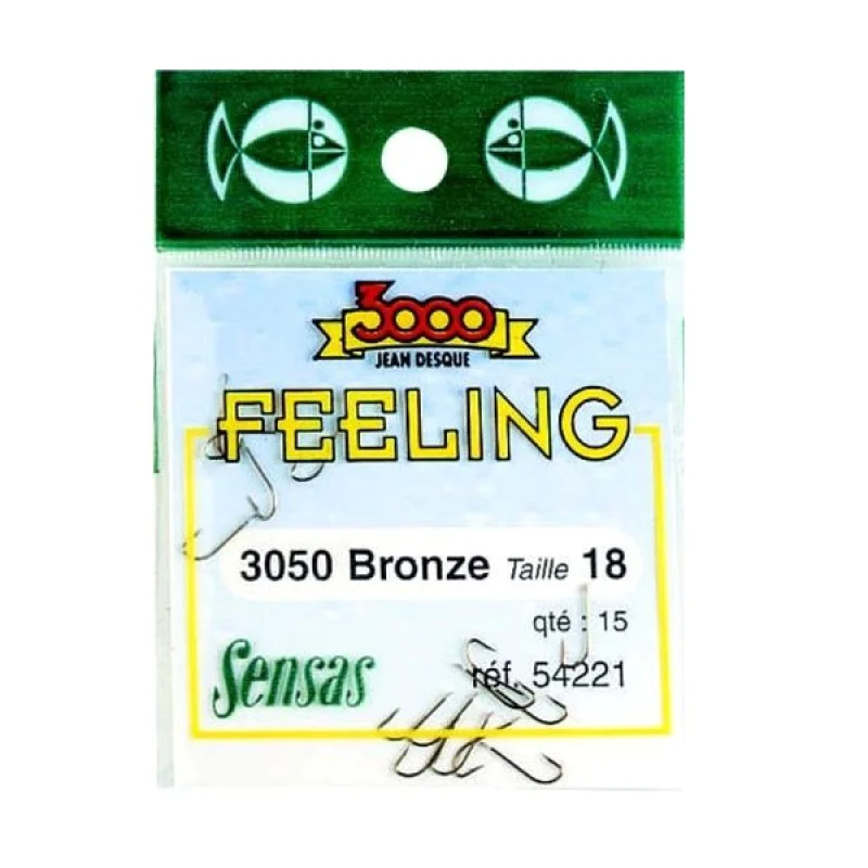 Куки единични SENSAS Hooks 3050 BZ