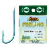 Куки единични SENSAS Hooks 3043 Blue