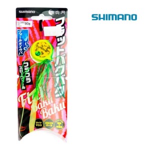 Tai Rubber примамка SHIMANO Flat Baku Baku 80g