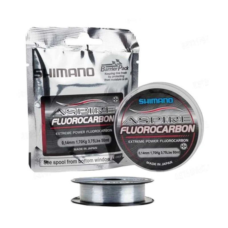 Влакно флуорокарбон SHIMANO Aspire Fluorocarbon 50m PVC
