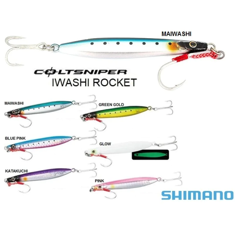 Джиг SHIMANO Coltsniper Iwashi Rocket 30gr