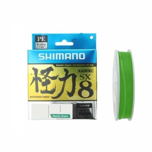Плетено влакно SHIMANO Kairiki SX8 Mantis Green - 300m