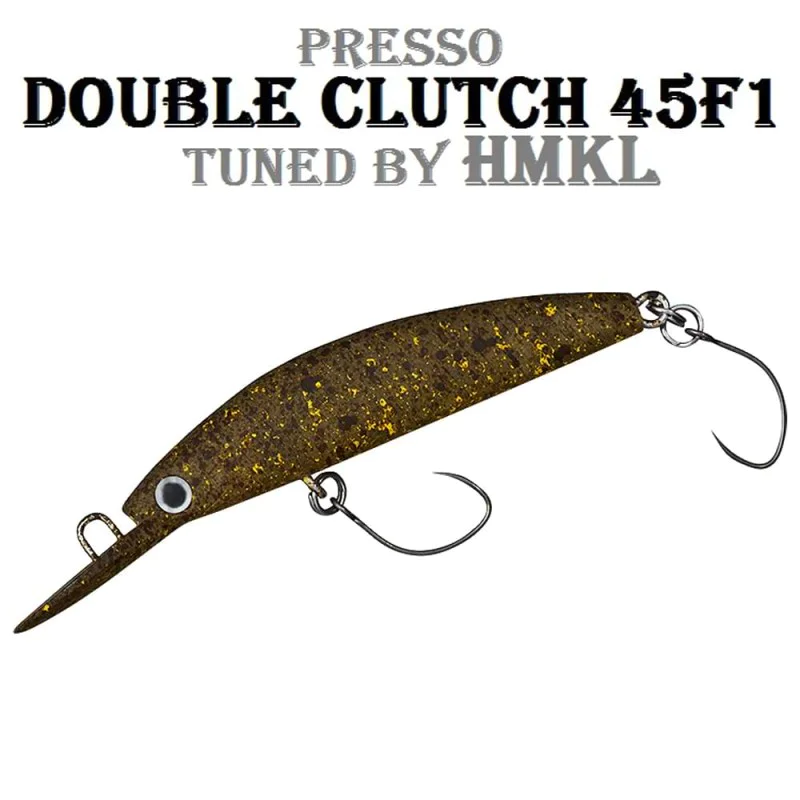 Воблер DAIWA Presso Double Clutch 45F1 45mm 1.6g Floating