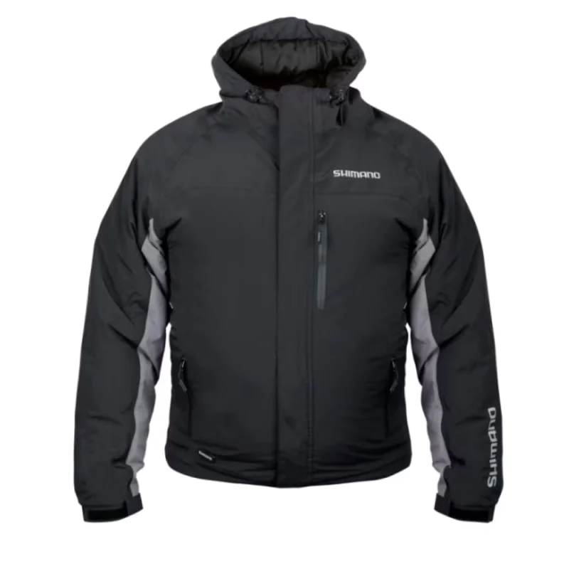 Яке SHIMANO Rain Jacket Padded - Black
