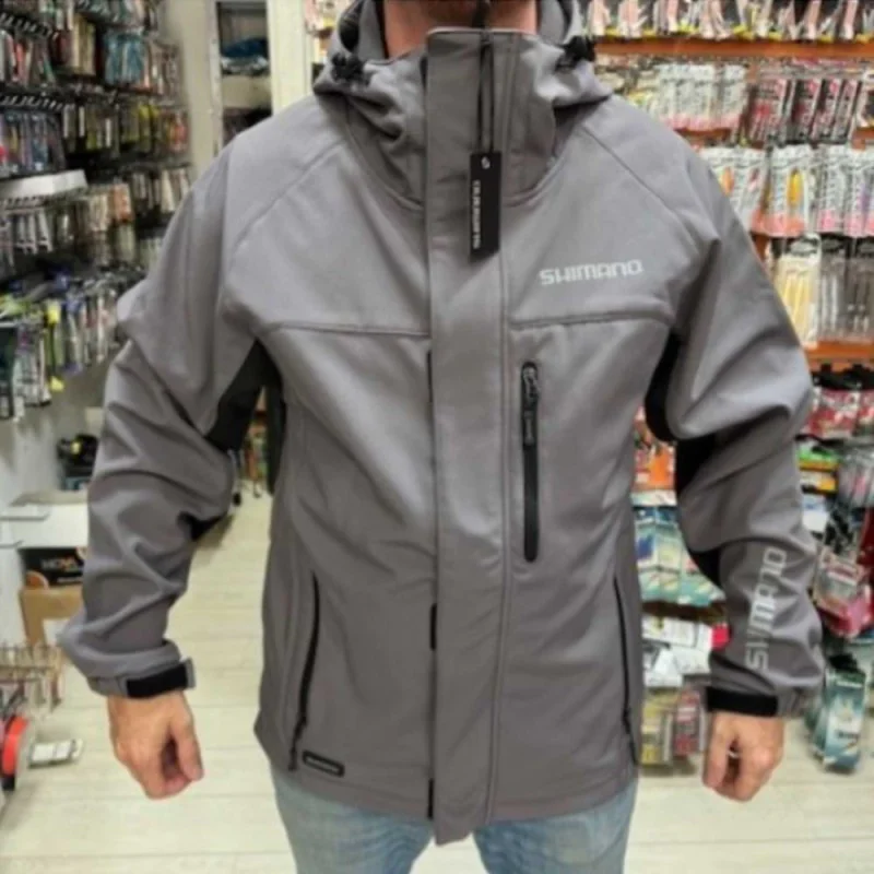Яке SHIMANO Soft Shell Jacket Grey