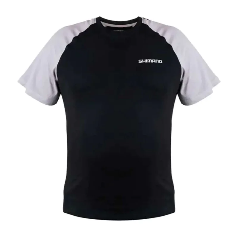 Тениска SHIMANO Short Sleeve T-Shirt - Black