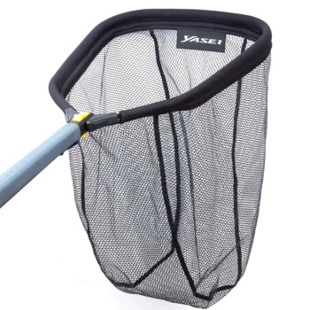 Плуващ кеп SHIMANO Yasei Single Hand Rubber Net Foldable - Floating