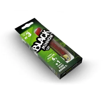 Силиконова примамка FIIISH Black Minnow No3 Combo - 12 cm, 6g