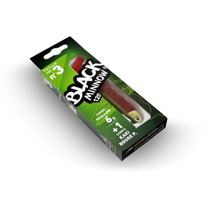 Силиконова примамка FIIISH Black Minnow No3 Combo - 12 cm, 6g