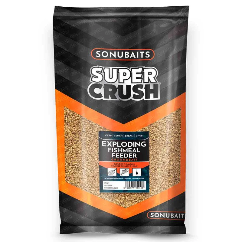 Захранка SONUBAITS Groundbait Exploding Fishmeal 2kg
