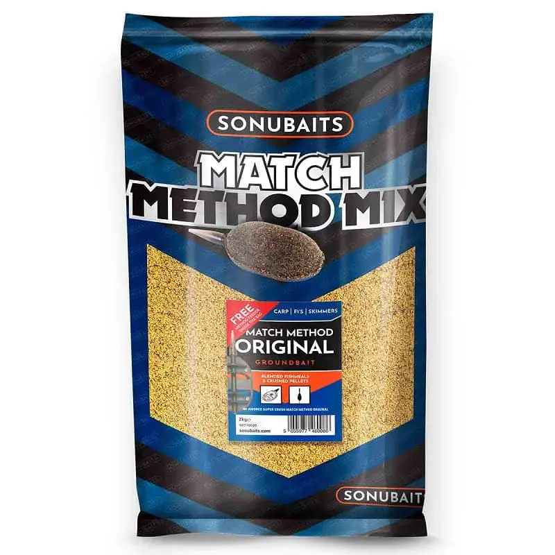 Захранка SONUBAITS Groundbait Match Method Mix 2kg