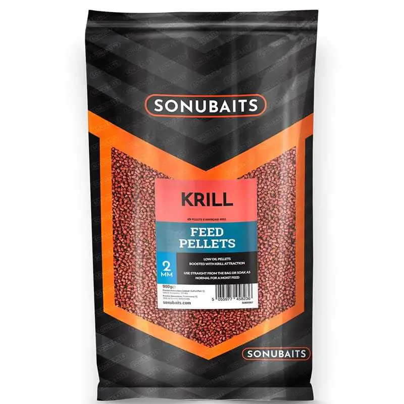 Пелети за фидер риболов SONUBAITS Krill Feed Pellets