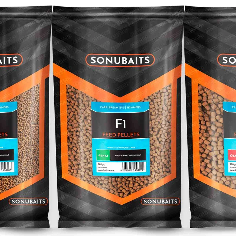 Пелети за хранене SONUBAITS F1 Feed Pellets