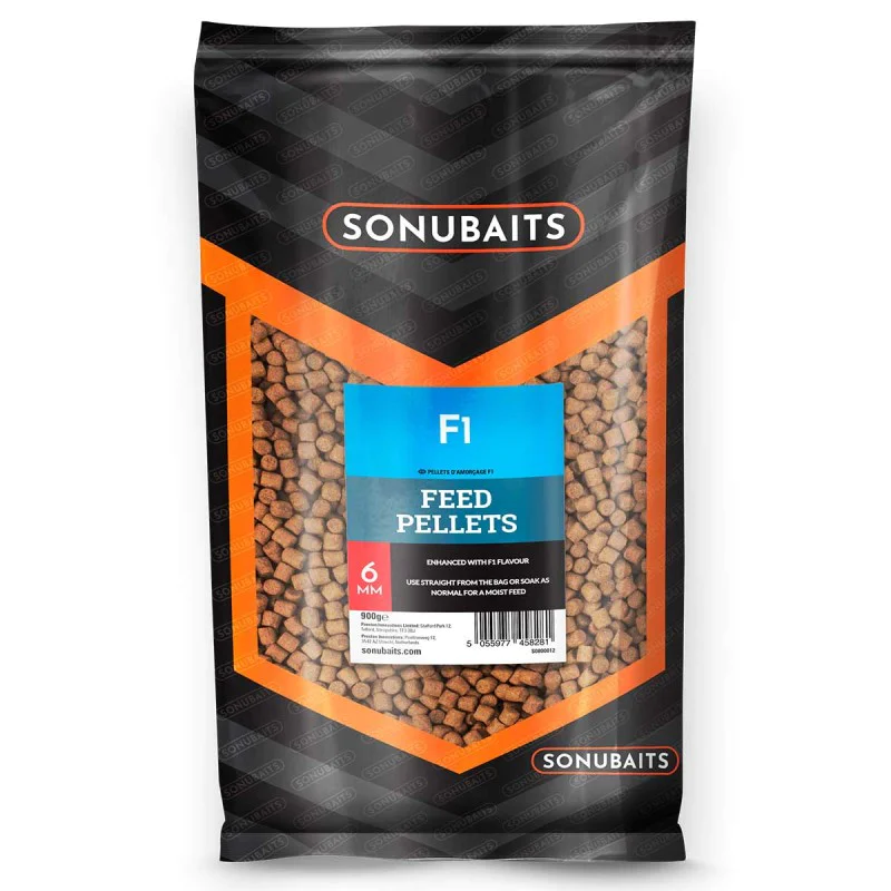 Пелети за хранене SONUBAITS F1 Feed Pellets
