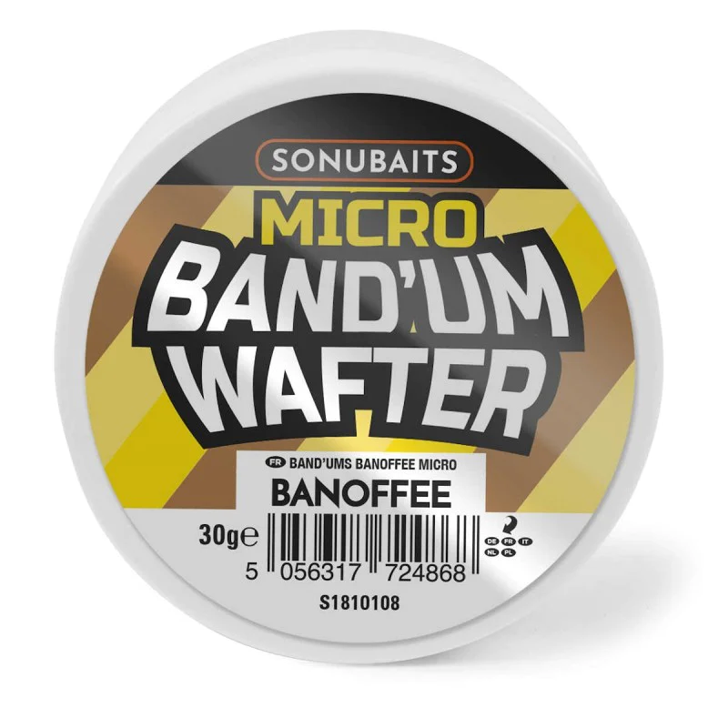 Уафтери SONUBAITS Micro Band'um Wafters - Banoffee