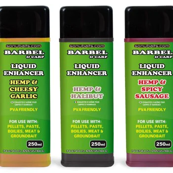 Течен ароматизатор SONUBAITS Barbel Carp Liquid Enhancer Oil Hemp