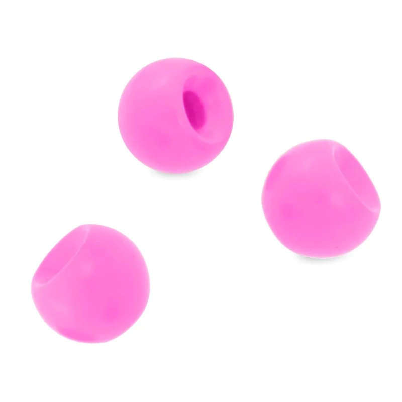 Волфрамови тежести TAIMEN Tungsten Hot Beads - Fluo Pink