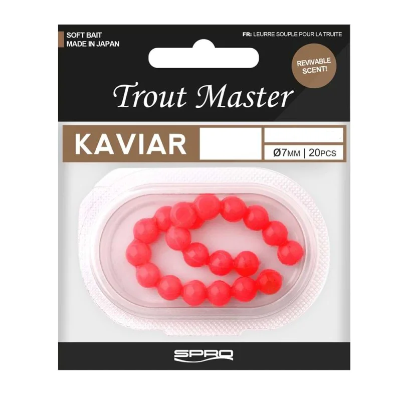Силиконова примамка TROUT MASTER Kaviar 7mm
