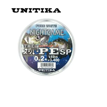 Плетено влакно UNITIKA Night Game the Super PE 150 m
