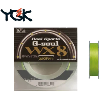Плетено влакно YGK Real Sport G-Soul WX8 - 150m