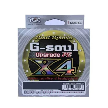 Плетено влакно YGK G-Soul x4 Upgrade PE Green - 150m