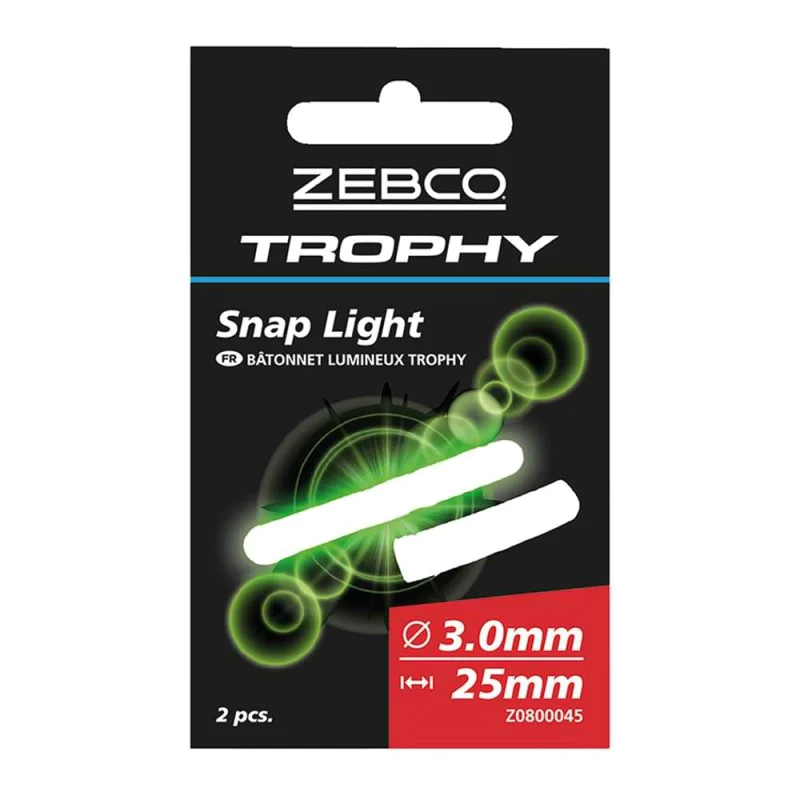 Светеща ампула ZEBCO Trophy Snap Light 3мм x 25мм