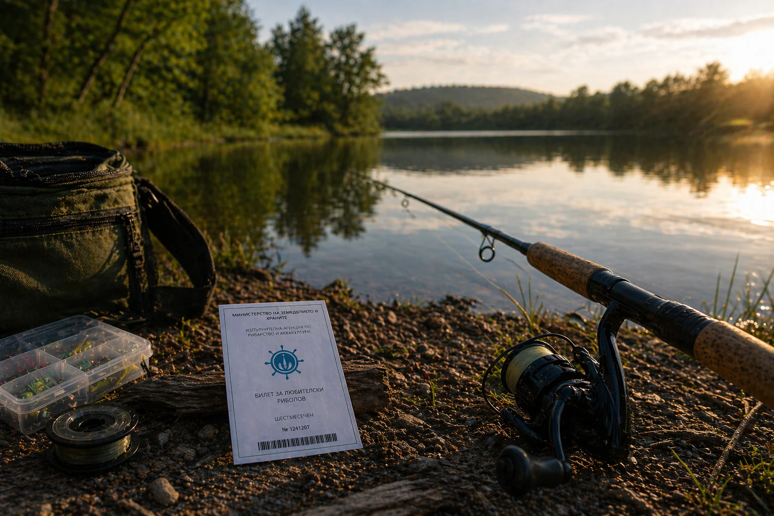 Риболовен билет – какво е добре да уредиш, преди да тръгнеш за риба
