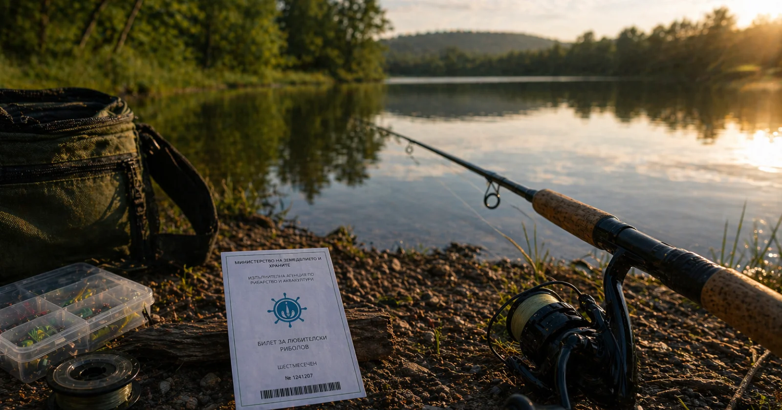 Риболовен билет – какво е добре да уредиш, преди да тръгнеш за риба