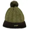 ESP Olive Black Bobble Hat