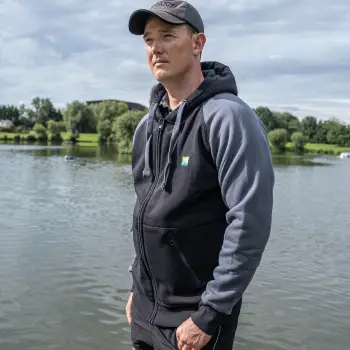 PRESTON Black Celsius Zip Hoodie