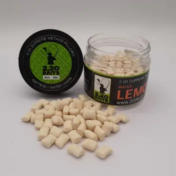 2.20 Baits Wafter Supreme Pillows White 6 mm Water Lemon 50 ml